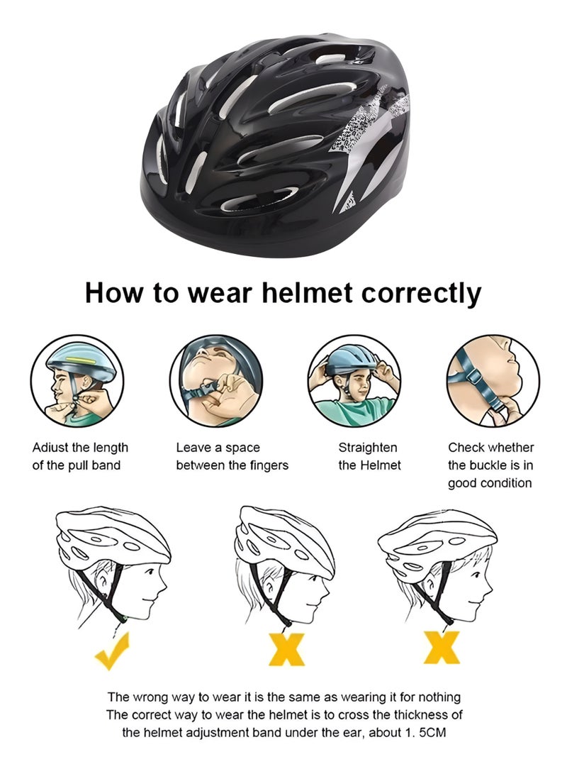 R.VIHAN Adult Mountain Road Bike Cycling Helmet Adjustable Multi Sports For Skating Scooter Men Women Safety Protection - Image 5